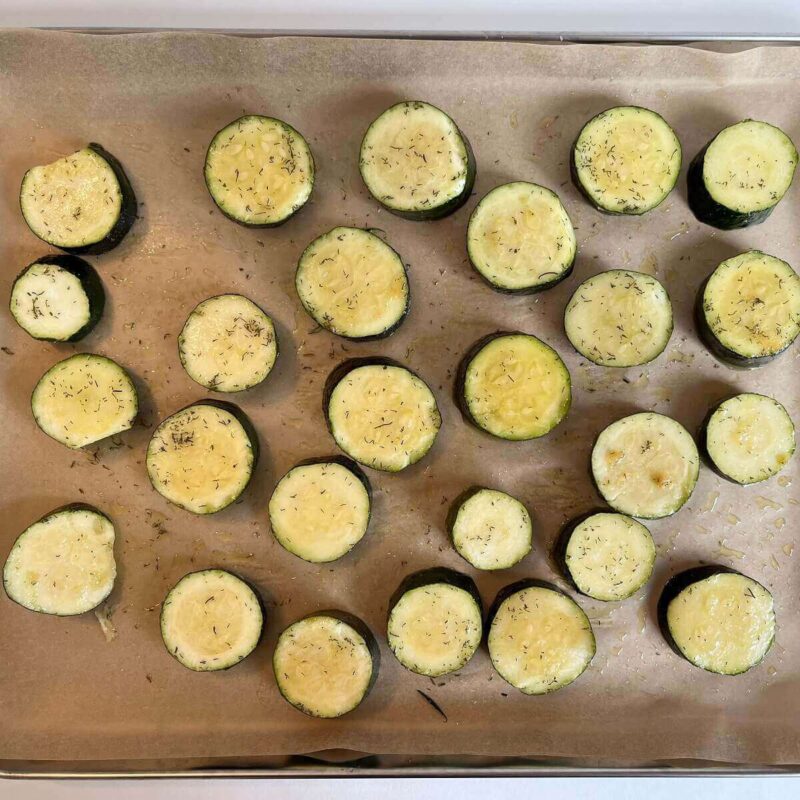 Quick and Easy Roasted Zucchini Slices - A Sweet Alternative